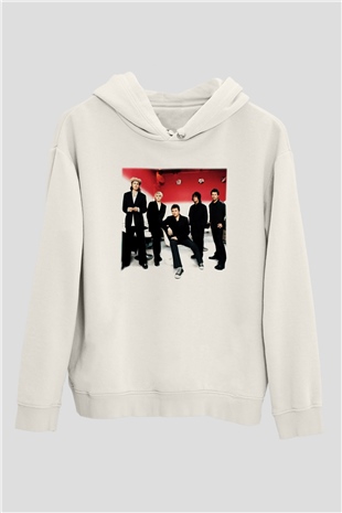Duran Duran Beyaz Unisex Kapşonlu Sweatshirt