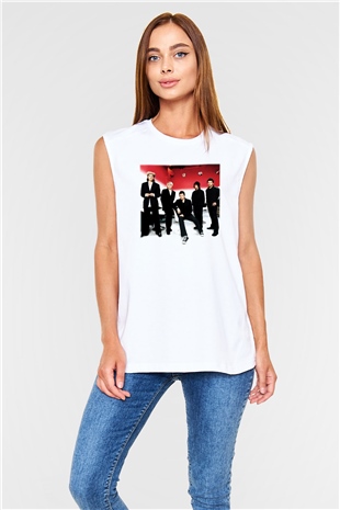 Duran Duran Beyaz Unisex Kolsuz Tişört