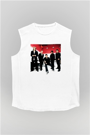 Duran Duran Beyaz Unisex Kolsuz Tişört