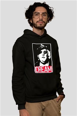 Dusty Rhodes Siyah Unisex Hoodie