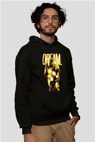 Dusty Rhodes Siyah Unisex Hoodie