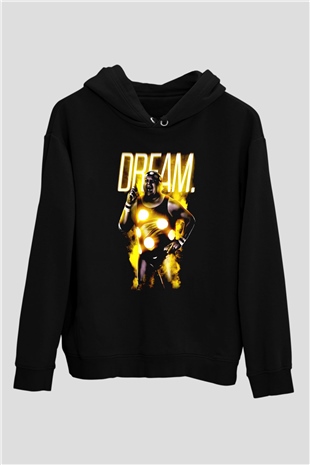 Dusty Rhodes Siyah Unisex Hoodie