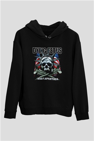 Dying Fetus Siyah Unisex Hoodie