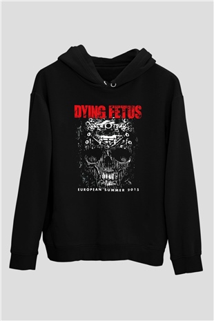 Dying Fetus Siyah Unisex Hoodie