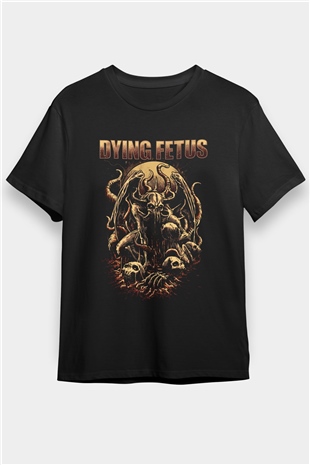Dying Fetus Siyah Unisex Tişört T-Shirt - TişörtFabrikası