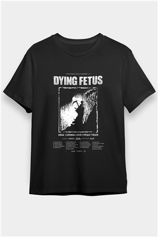 Dying Fetus Siyah Unisex Tişört T-Shirt - TişörtFabrikası