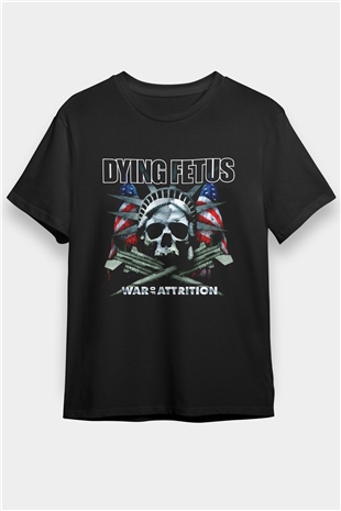 Dying Fetus Siyah Unisex Tişört T-Shirt - TişörtFabrikası