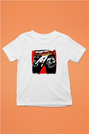 Eagles of Death Metal Baskılı Unisex Beyaz Çocuk Tişört