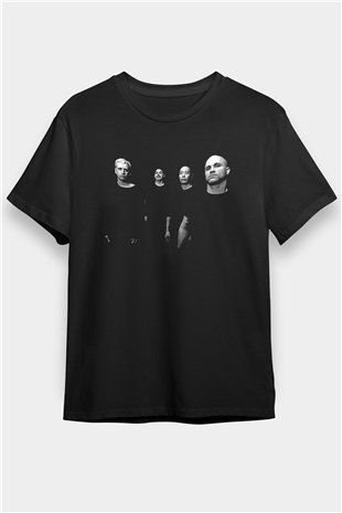 Earth Crisis Baskılı Unisex Siyah Tişört - Tshirt