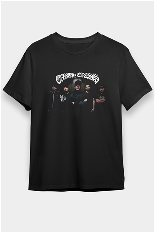 Earth Crisis Baskılı Unisex Siyah Tişört - Tshirt
