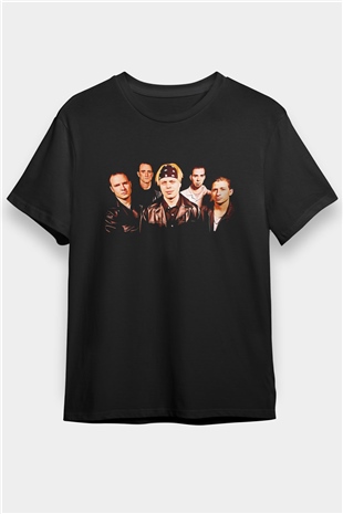 Earth Crisis Baskılı Unisex Siyah Tişört - Tshirt