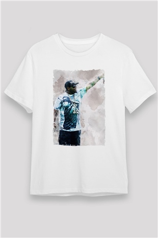 Eazy-E Beyaz Unisex Tişört T-Shirt - TişörtFabrikası