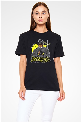 Eazy-E Siyah Unisex Tişört T-Shirt - TişörtFabrikası