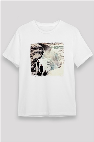 Echo and The Bunnymen Baskılı Unisex Beyaz Tişört