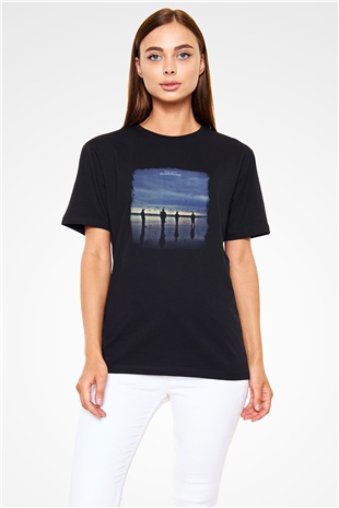 Echo and The Bunnymen Baskılı Unisex Siyah Tişört