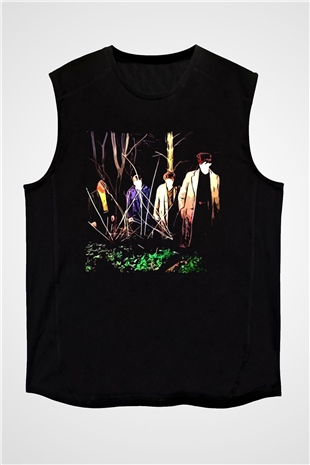 Echo and the Bunnymen Siyah Unisex Kolsuz Tişört