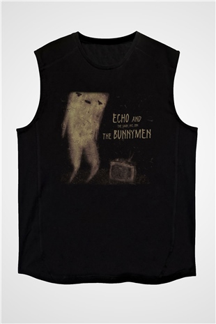 Echo and the Bunnymen Siyah Unisex Kolsuz Tişört