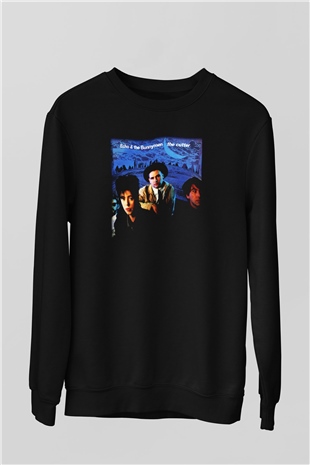 Echo and the Bunnymen Siyah Unisex Sweatshirt