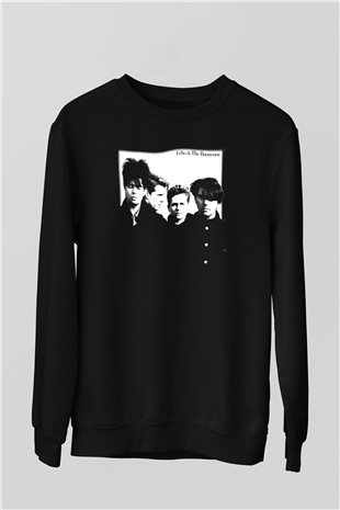 Echo and the Bunnymen Siyah Unisex Sweatshirt