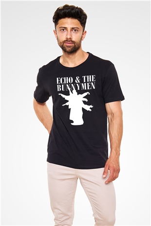 Echo and the Bunnymen Siyah Unisex Tişört T-Shirt - TişörtFabrikası