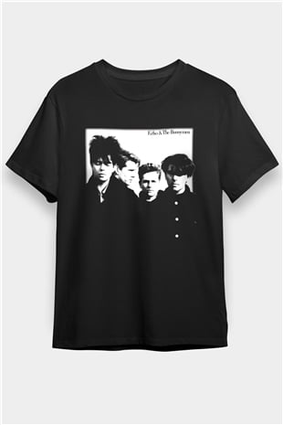 Echo and the Bunnymen Siyah Unisex Tişört T-Shirt - TişörtFabrikası