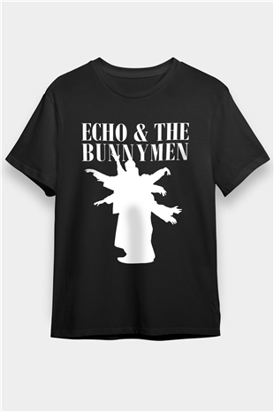 Echo and the Bunnymen Siyah Unisex Tişört T-Shirt - TişörtFabrikası