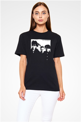 Echo and the Bunnymen Siyah Unisex Tişört T-Shirt - TişörtFabrikası
