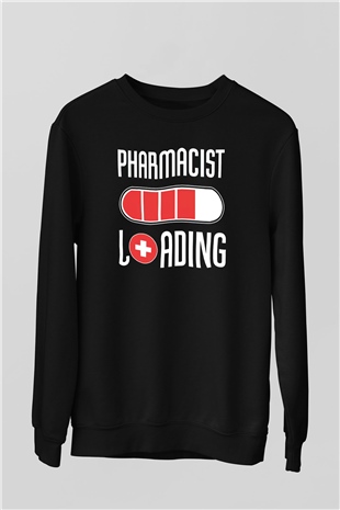 Eczacı Siyah Unisex Sweatshirt
