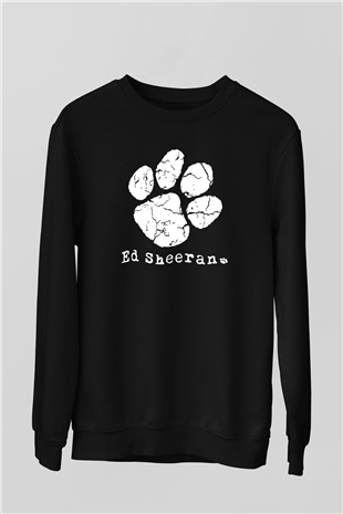 Ed Sheeran Siyah Unisex Sweatshirt