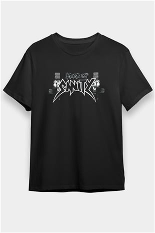 Edge of Sanity Siyah Unisex Tişört T-Shirt - TişörtFabrikası