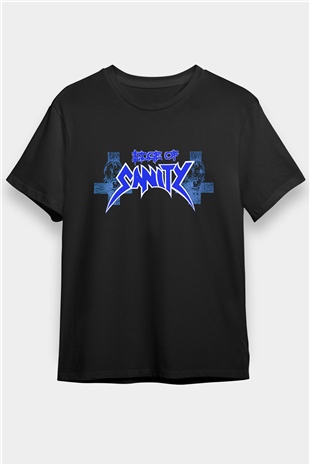 Edge of Sanity Siyah Unisex Tişört T-Shirt - TişörtFabrikası