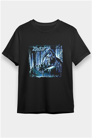 Edguy Baskılı Unisex Siyah Tişört