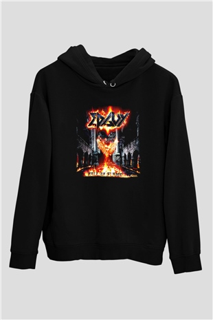 Edguy Siyah Unisex Hoodie