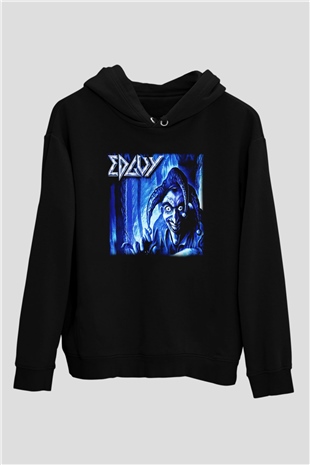 Edguy Siyah Unisex Hoodie