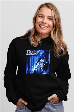 Edguy Siyah Unisex Hoodie