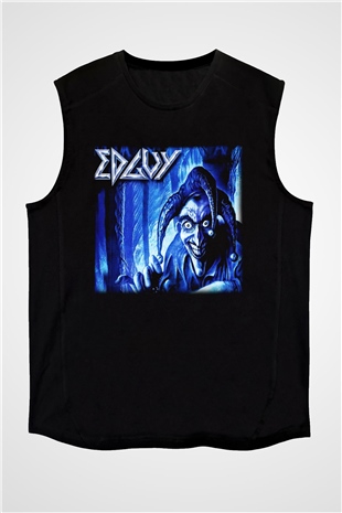Edguy Siyah Unisex Kolsuz Tişört