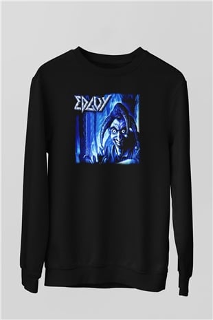 Edguy Siyah Unisex Sweatshirt