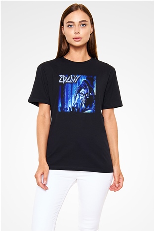 Edguy Siyah Unisex Tişört T-Shirt - TişörtFabrikası