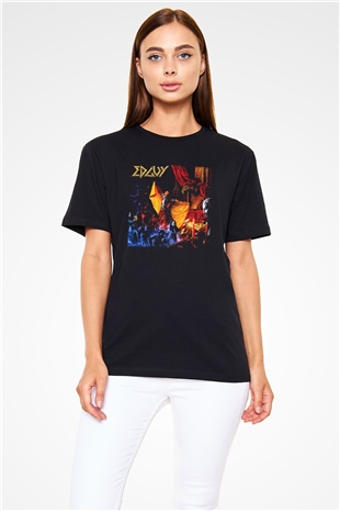 Edguy Siyah Unisex Tişört T-Shirt - TişörtFabrikası