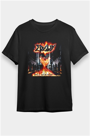Edguy Siyah Unisex Tişört T-Shirt - TişörtFabrikası