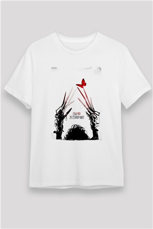 Edward Scissorhands Beyaz Unisex Tişört