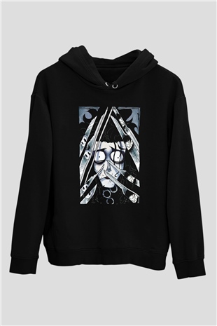 Edward Scissorhands Siyah Unisex Hoodie