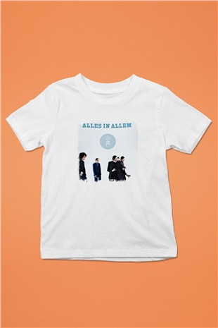Einstürzende Neubauten Baskılı Unisex Beyaz Çocuk Tişört