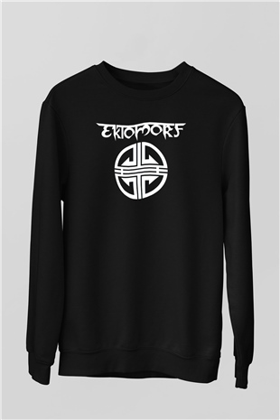 Ektomorf Siyah Unisex Sweatshirt