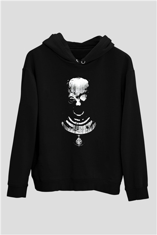 Elden Ring Baskılı Unisex Siyah Kapüşonlu Sweatshirt