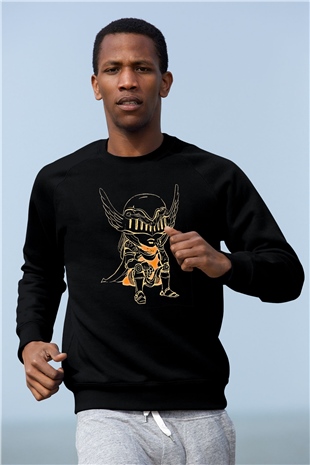 Elden Ring Baskılı Unisex Siyah Sweatshirt
