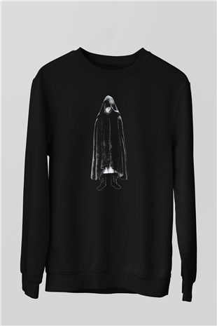 Elden Ring Baskılı Unisex Siyah Sweatshirt
