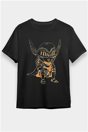 Elden Ring Baskılı Unisex Siyah Tişört - Tshirt