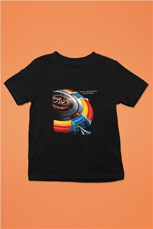 Electric Light Orchestra Baskılı Unisex Siyah Çocuk Tişört