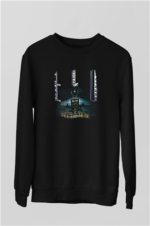Electric Light Orchestra Baskılı Unisex Siyah Sweatshirt